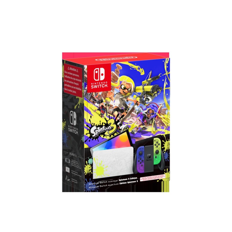 CONSOLA NINTENDO SWITCH OLED SPLATOON 3 ED. LIMITA