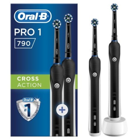 DENTAL ORALB PRO 1790 DUO NGRO (2XEB50B) 1 CARGAD.