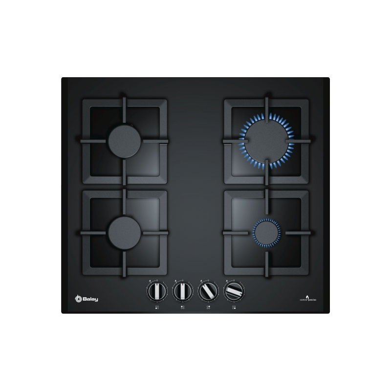 ENCIM. BALAY 3ETG664HB 4F GAS CRISTAL NEGRO