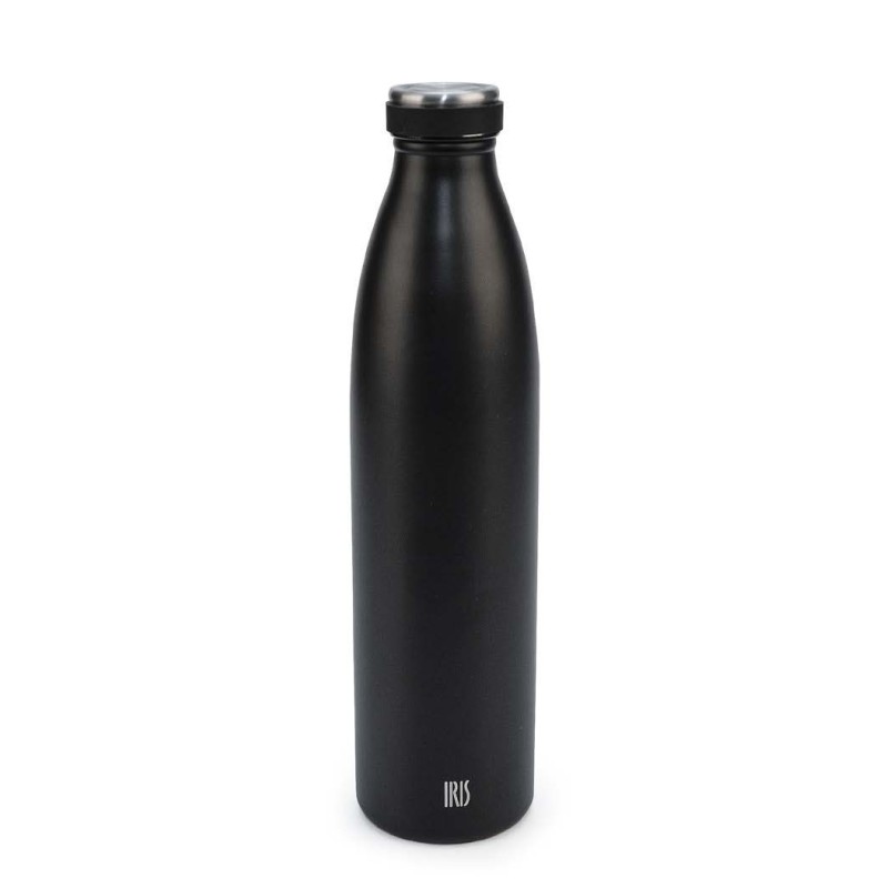 BOTELLA TERMO IRIS 8363-IN 1L. NEGRO