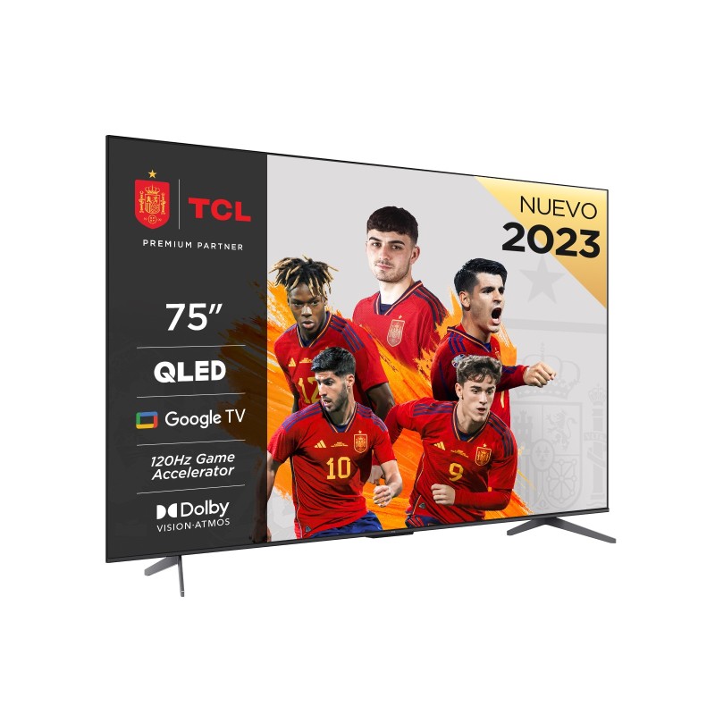 TV TCL 75 75C649 UHD QLED GOOGLETV GAME MASTER
