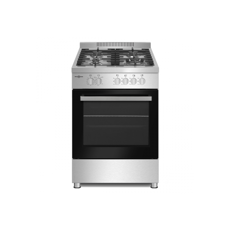 COCI. VITROKITCHEN PF6060IB 60x60 4F INOX BUTANO