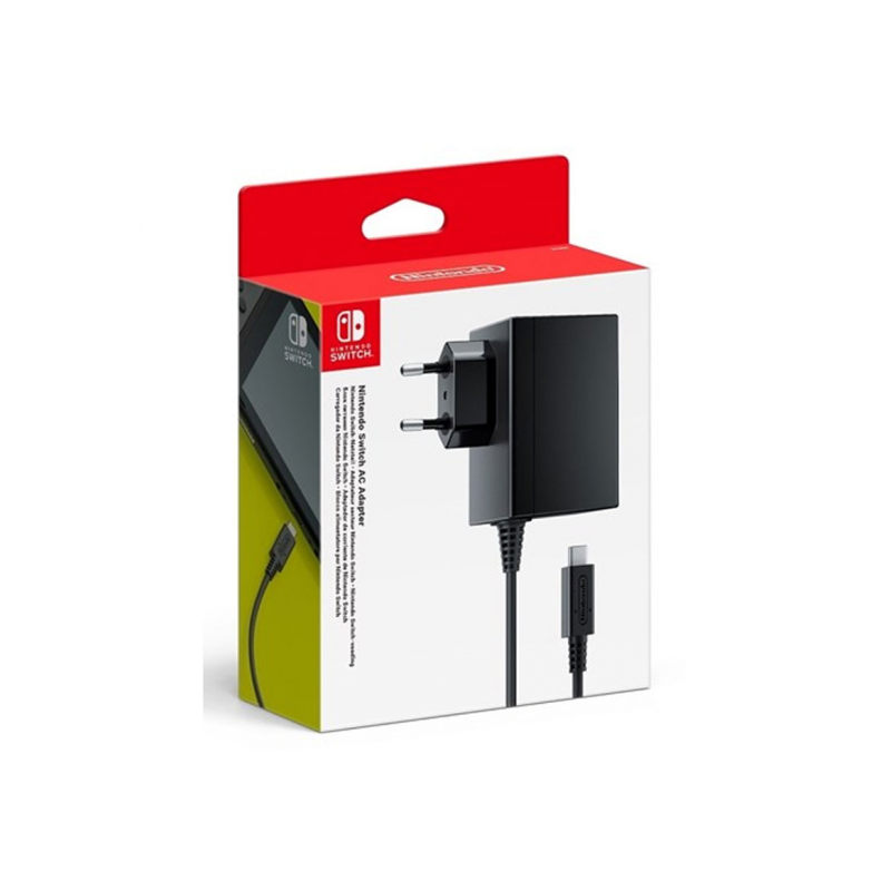 CARGADOR NINTENDO SWITCH ADAPTADOR CORRIENTE