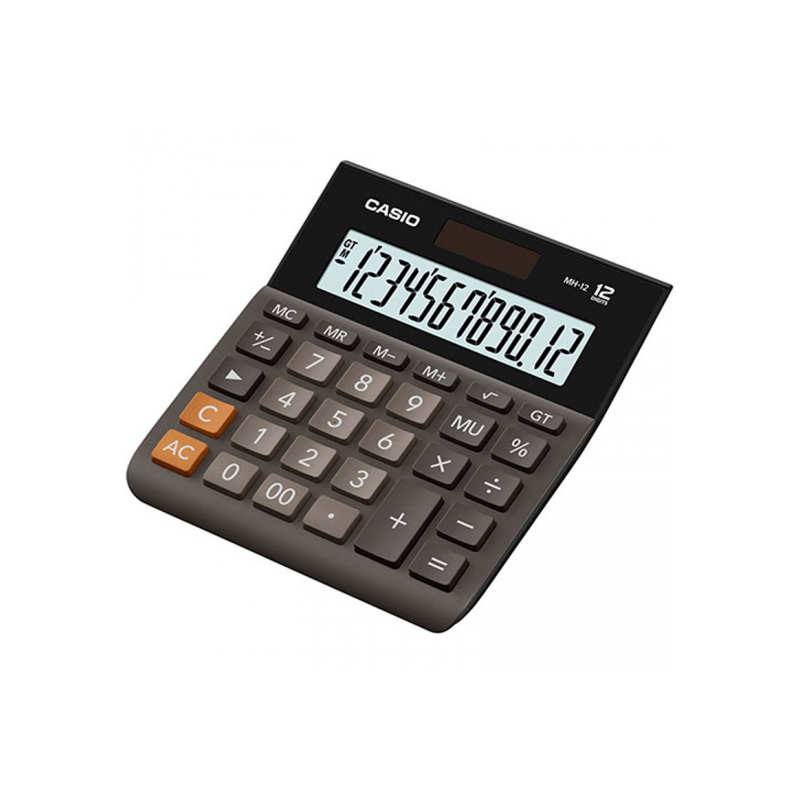 CALCULADORA CASIO MH-12 BK
