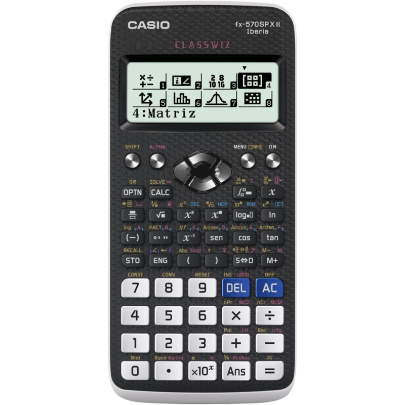 CALCULADORA CASIO FX-570 SP X II IBERIA CLASSWIZ