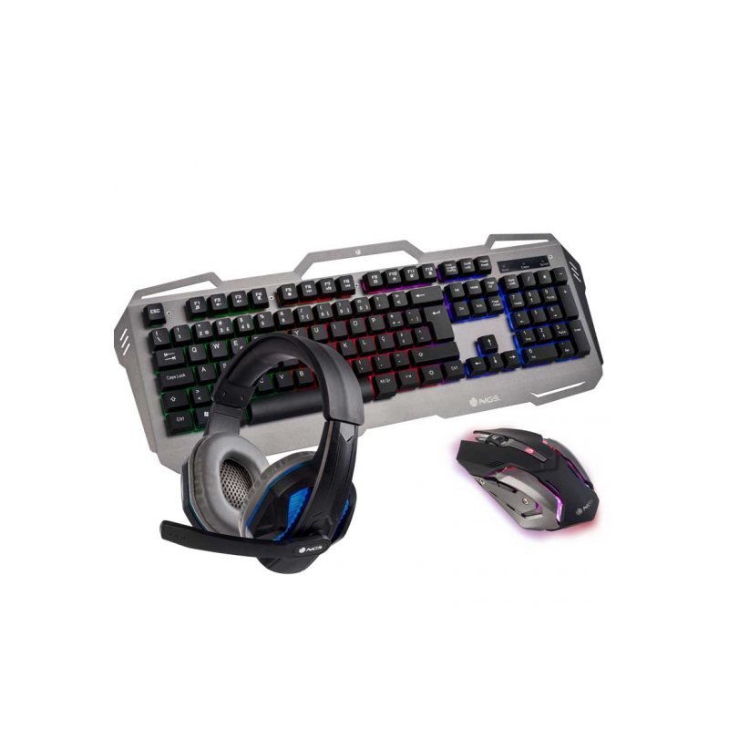 TECLADO+RATON+AURIC NGS GBX-1500 GAMMING
