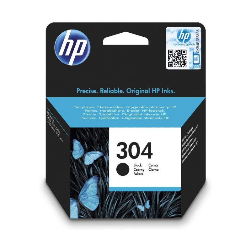 TINTA HP 304 NEGRO N9K06AE