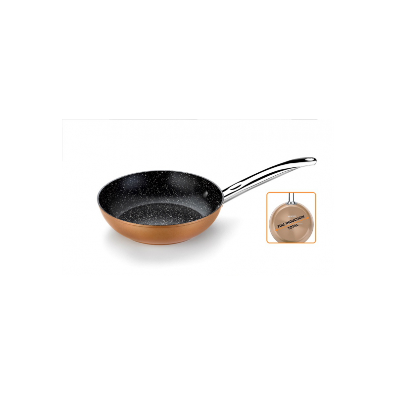 SARTEN MONIX 24 CM COPPER INDUCCION COBRE 740024