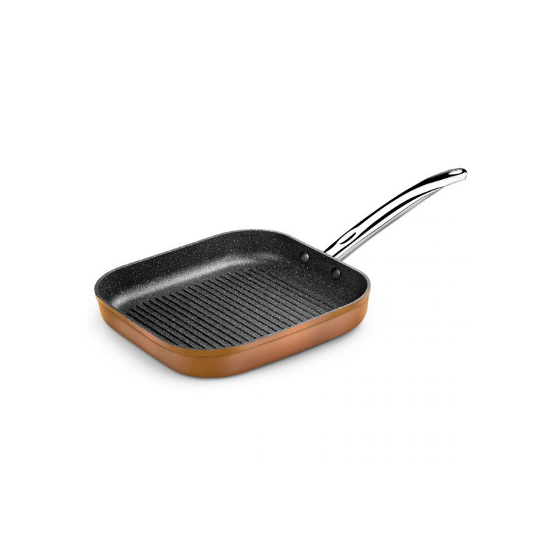 SARTEN ASADO.MONIX 28 CM COPPER INDUC.COBRE 740030