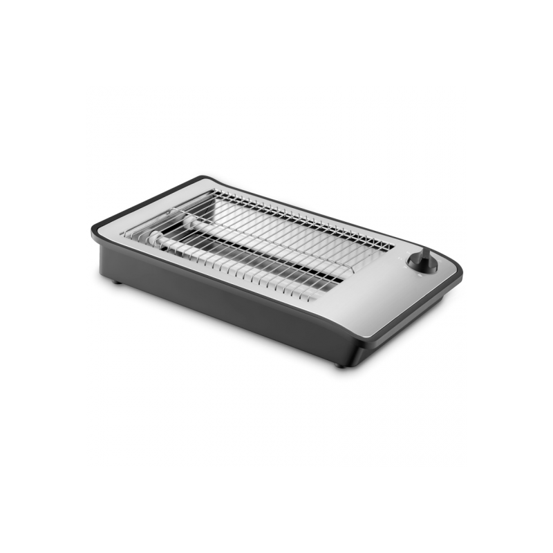 TOST. COMELEC TP7064 PLANO NEGRO/INOX 600W  
