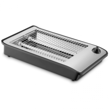 TOST. COMELEC TP7064 PLANO NEGRO/INOX 600W  