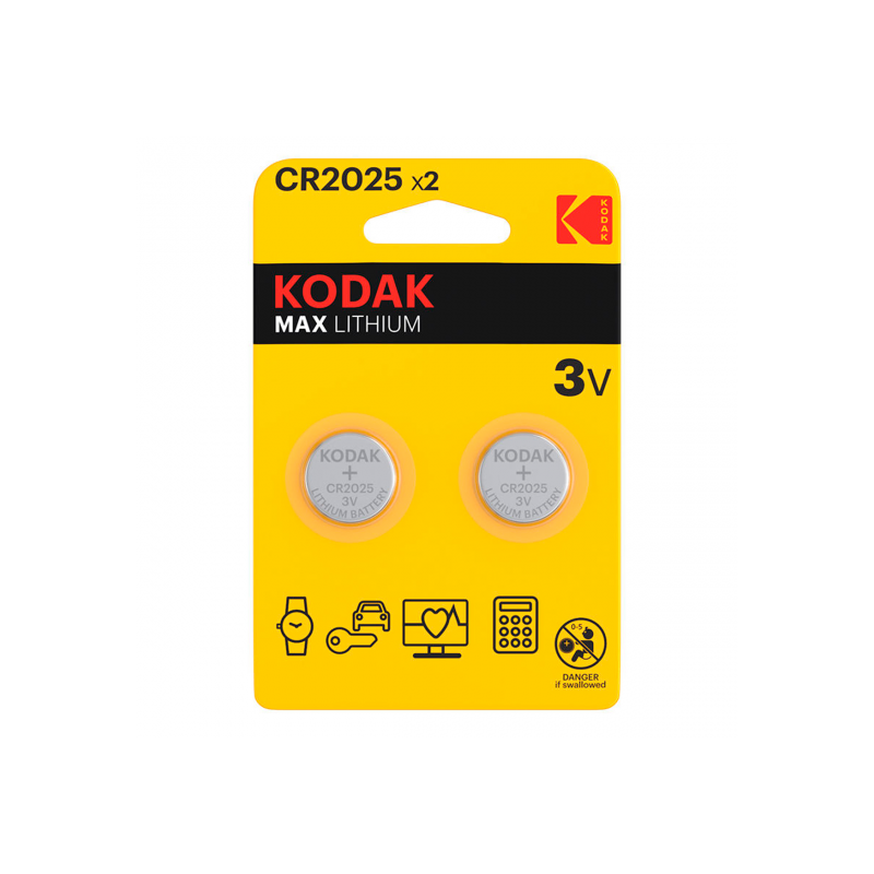 PILA KODAK KCR2025-1 3v BLx2