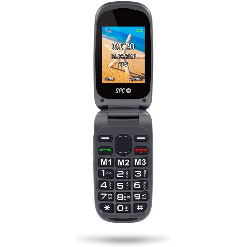 SENIORPHONE SPC HARMONY CONCHA PANTALLA NEGRO