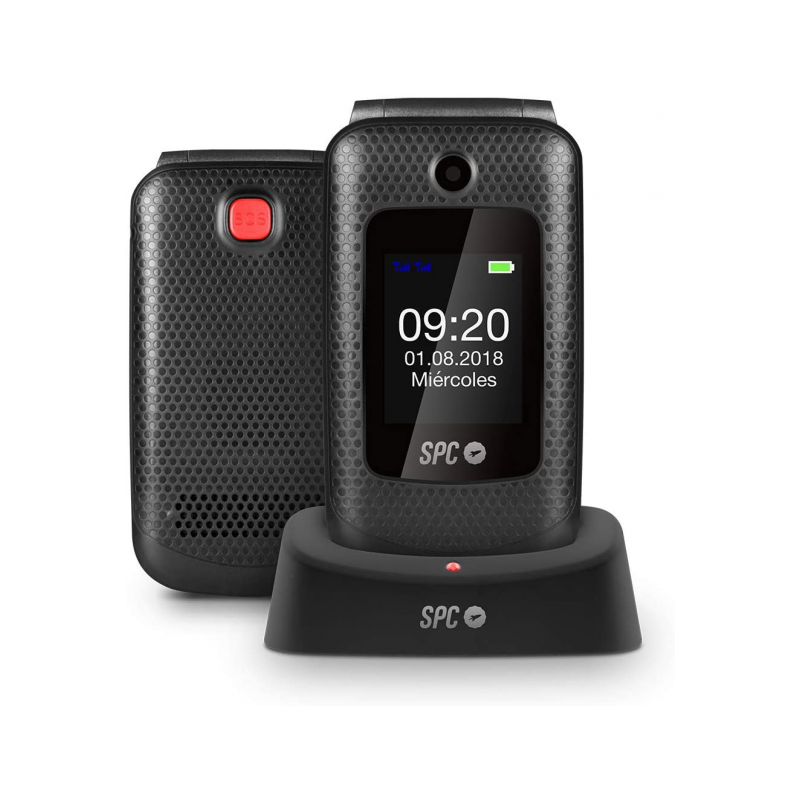 SENIORPHONE SPC GOLIATH CONCHA PANTALLA NEGRO