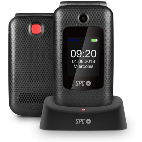 SENIORPHONE SPC GOLIATH CONCHA PANTALLA NEGRO