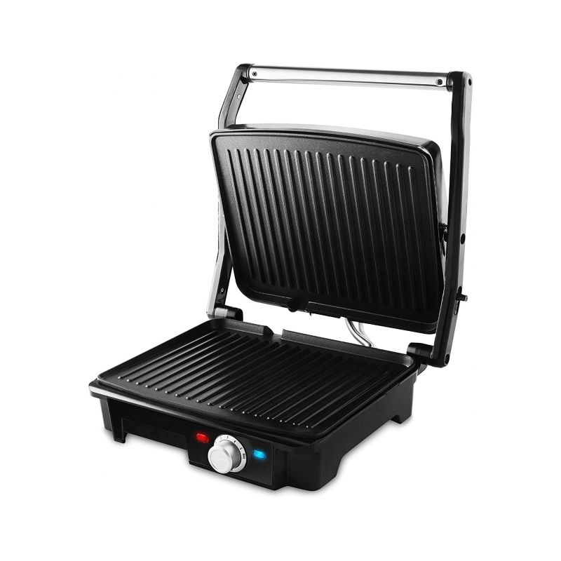 GRILL UFESA PR2000 INOX 2200W APERTURA 180º 29x23