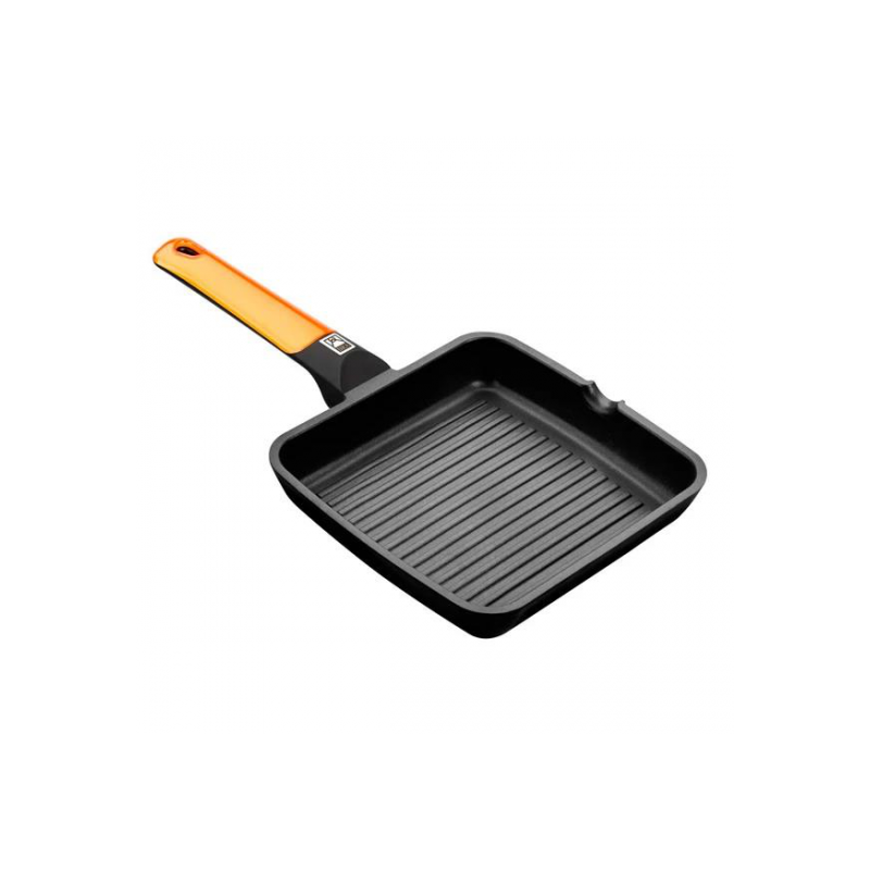 SARTEN ASADORA BRA EFFICIENT ORANGE 28 CM C/RAYAS