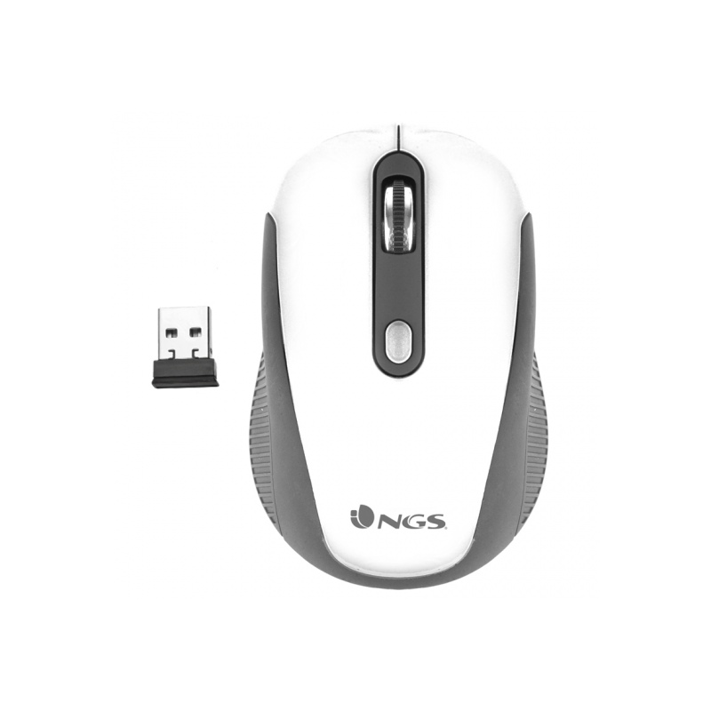 RATON NGS HAZE WHITE WIRELESS MOUSE