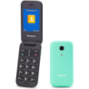 SENIORPHONE PANASONIC KX-TU400EXC TURQUESA