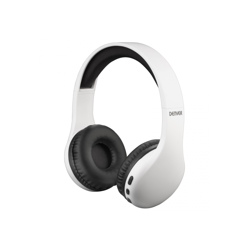 AURICULARES DENVER BTH-240 WHITE BLUETOOTH