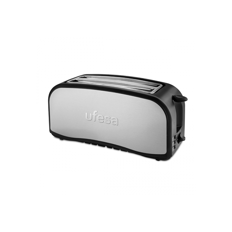 TOST. UFESA TT7975 2R LARGA INOX 1400W  