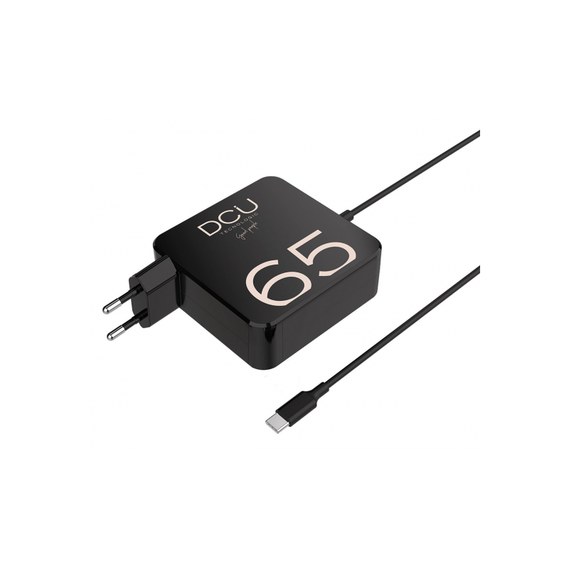 CARGADOR DCU USB C 65W 1.8M