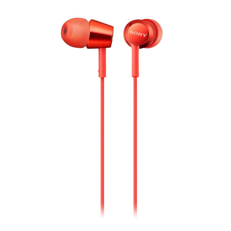 AURICULARES SONY MDREX155APR MICRO ROJO