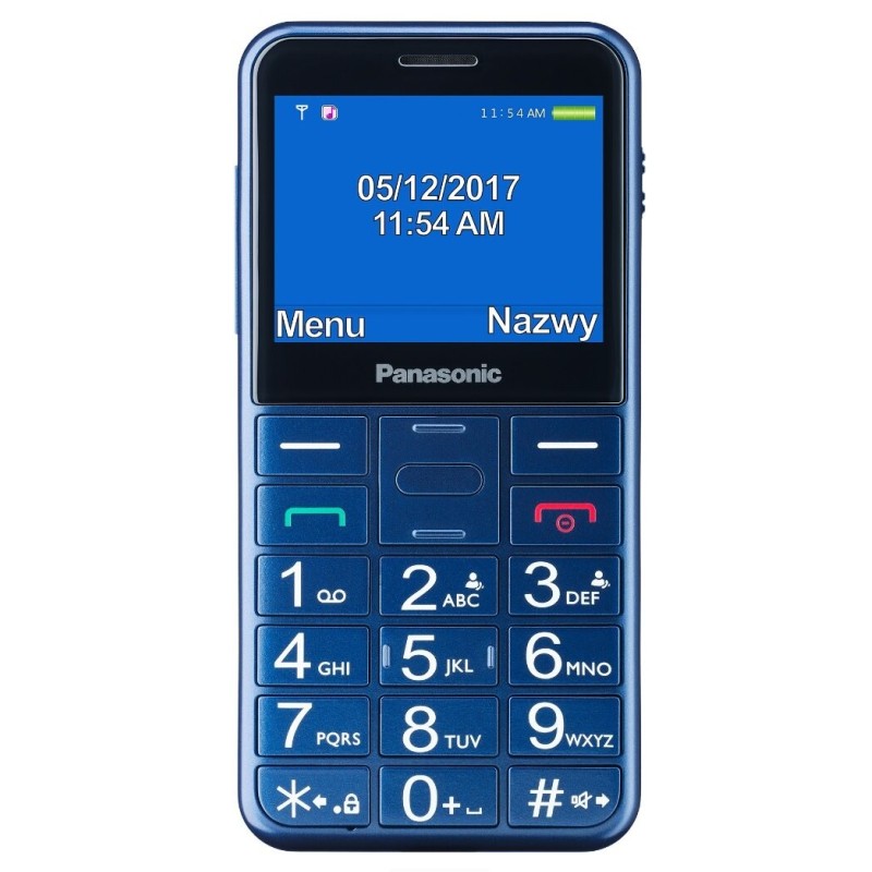 SENIORPHONE PANASONIC KX-TU155EXCN CON BASE AZU