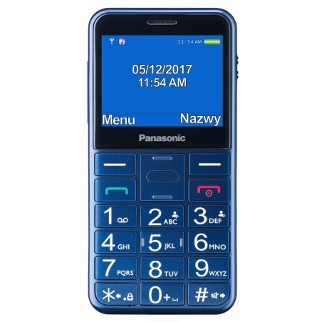 SENIORPHONE PANASONIC KX-TU155EXCN CON BASE AZU