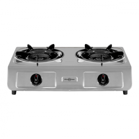 HORNILLO VITROKITCHEN 265IB INOX 2F GAS TERMOPAR