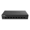 SWITCH D-LINK DGS-108GL METAL 8 PUERTOS GIGABIT