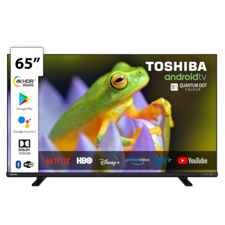 TV TOSHIBA 65 65QA4C63DG UHD QLED ANDROIDTV