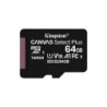 TARJ. MEM. KINGSTON MICRO SD 64GB ADAPTADOR