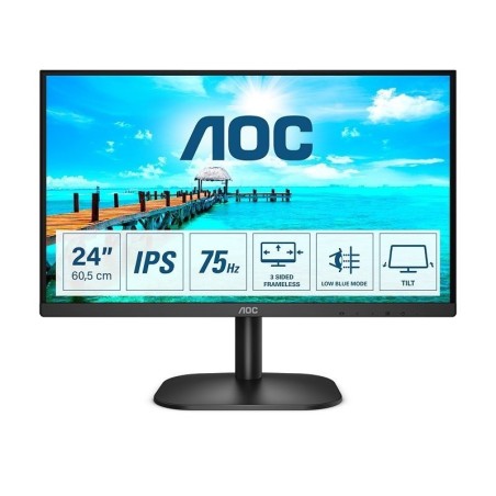 MONITOR AOC 23,824B2XDA FHD/IPS/HDMI/75HZ ALTAV.