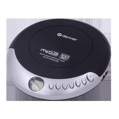 DISCMAN DENVER DMP-391 NEGRO Y PLATA