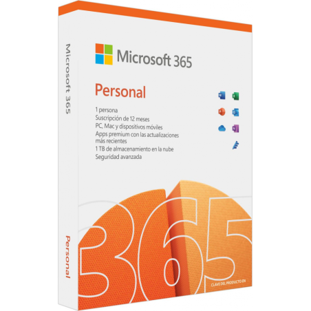 MICROSOFT OFFICE 365 PERSONAL SUSCRIPCION 1 AÑO