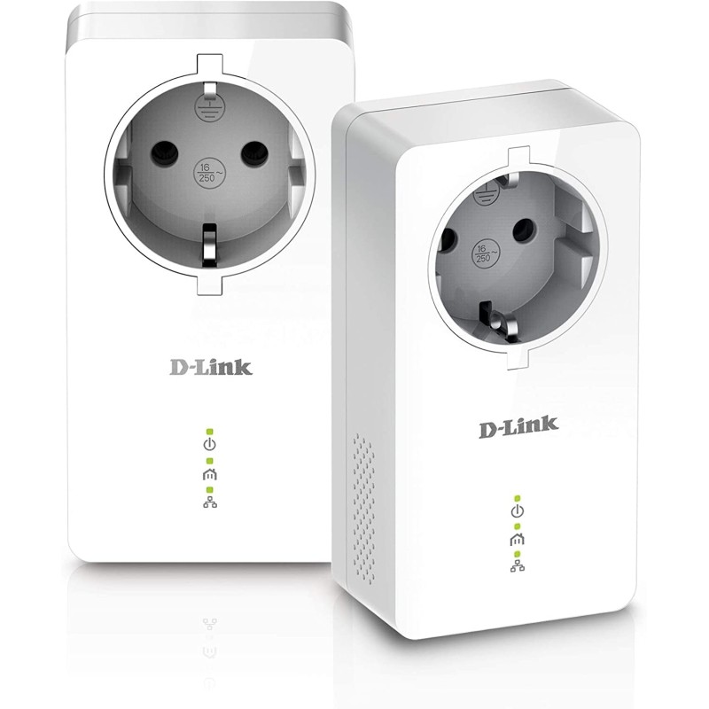 ADAPTADOR D-LINK DHP-P601AV 2UNID /V1000 /ENCHUFE
