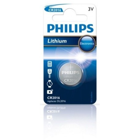 PILA PHILIPS LITHIUM CR2016 3V BLx5