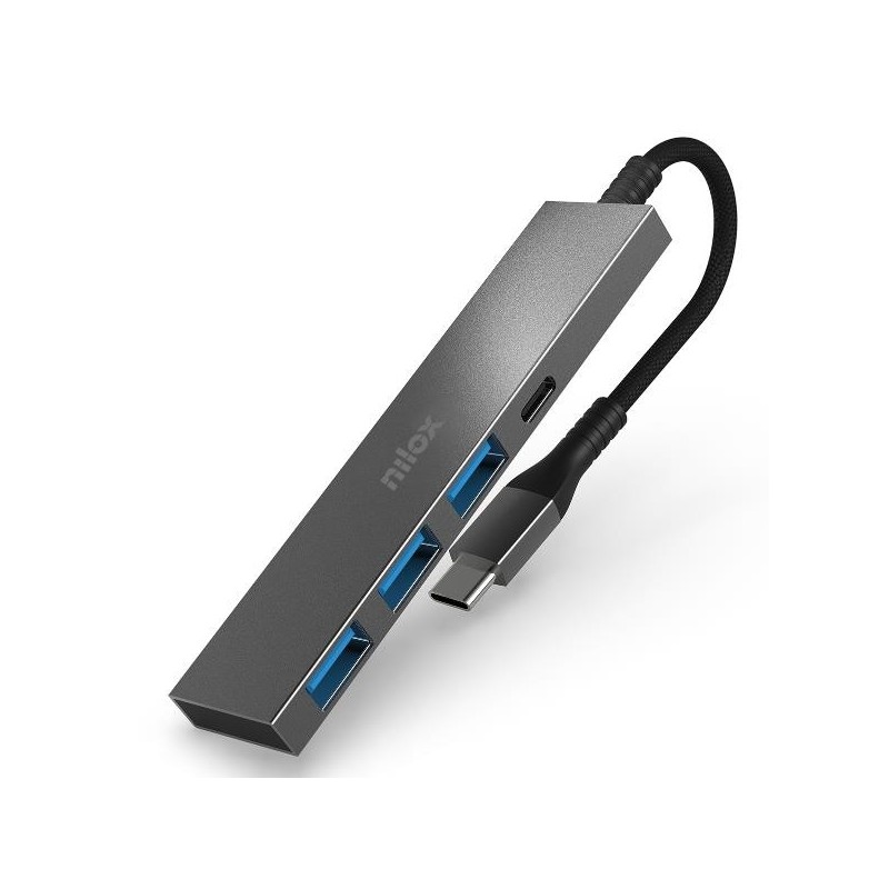 HUB NILOX NXHUBUSBC02 3X USB 3.0 1XUSBC