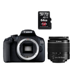 CAMARA CANON EOS 2000D+18...