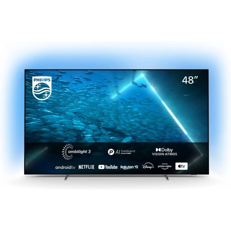TV PHILIPS 48 48OLED707 UHD OLED ANDRO AMBIL P5AI