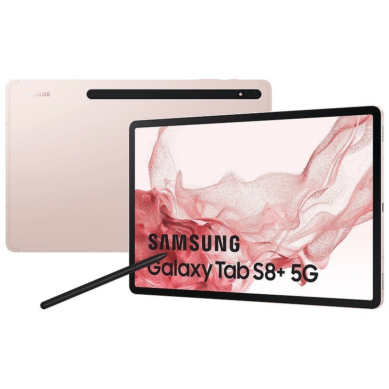TABLET SAMSUNG TAB S8+ 5G X806 8/128 12,4 PINK GO
