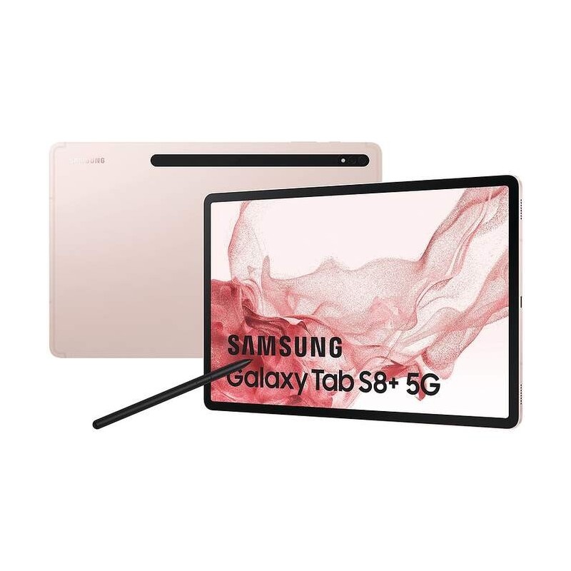 TABLET SAMSUNG TAB S8+ 5G X806 8/256 12,4 PINK