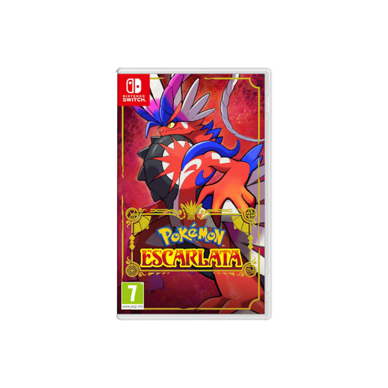 JGO. NINTENDO SWITCH POKEMON ESCARLATA