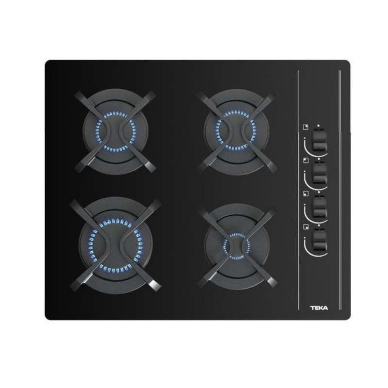 ENCIM. TEKA GBC64002KLB BK 4F CRISTALGAS 112580024