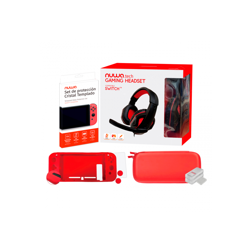 AURICULARES NUWA SWTICH+ FUNDA +ROTECTOR +CRISTAL