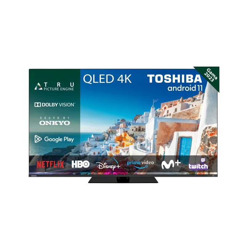 TV TOSHIBA 55 55QA7D63DG UHD QLED ANDROIDTV PEANA