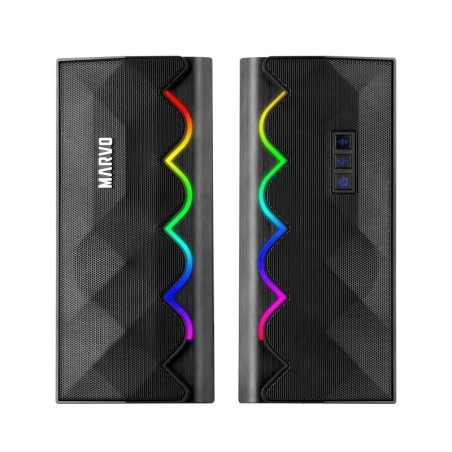 ALTAVOCES MARVO SG-269 RGB 2 x 3W JACK USB BLUETOO