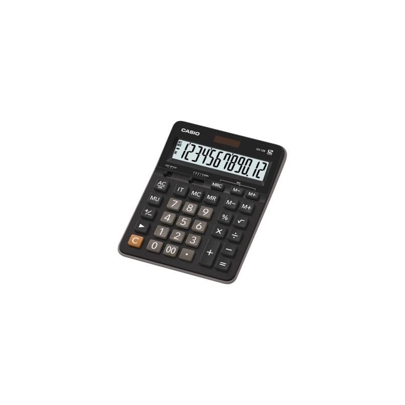 CALCULADORA CASIO GX-12B NEGRA