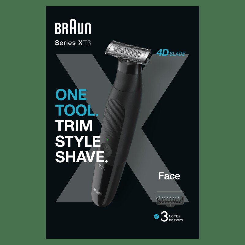 AFEITA. CORPORAL BRAUN XT3100 FACE